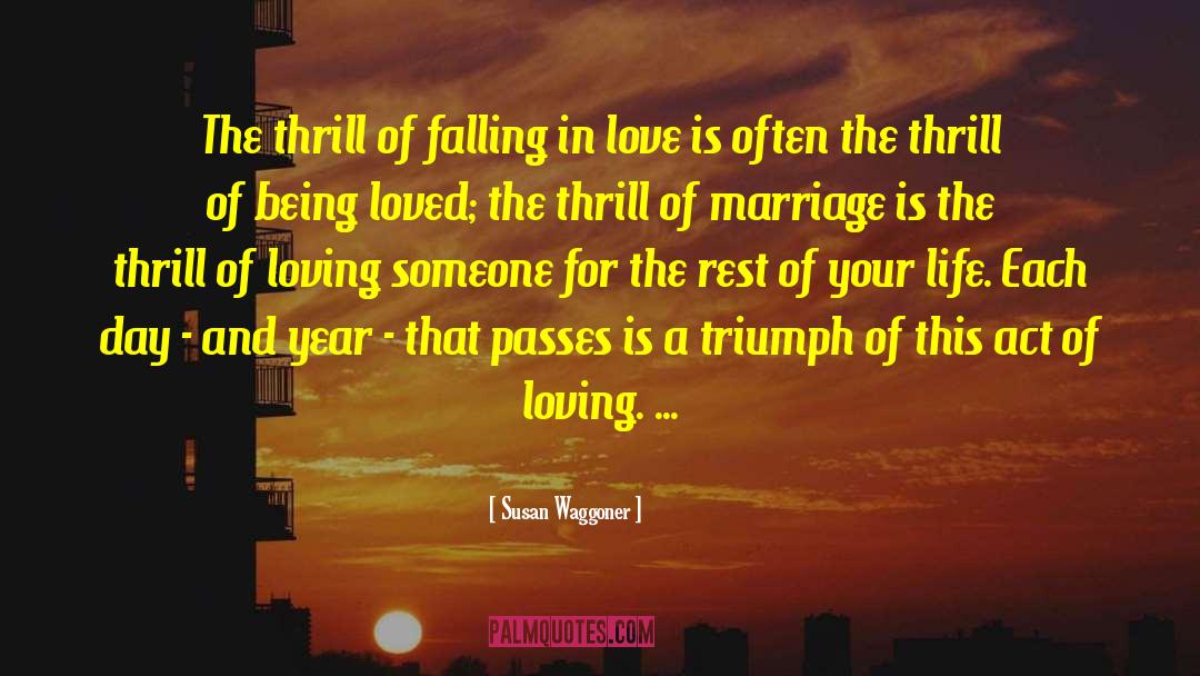 Falling In Love Deep quotes by Susan Waggoner
