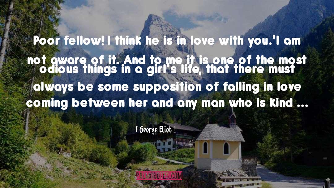 Falling In Love Deep quotes by George Eliot