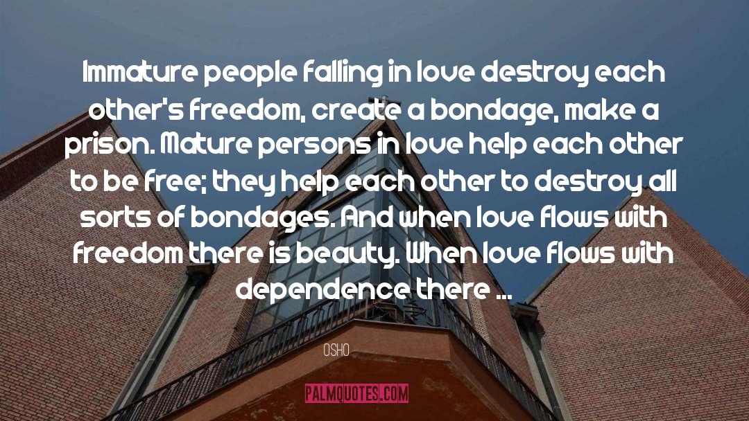 Falling In Love quotes by Osho