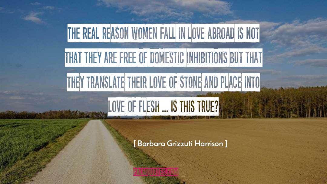 Falling In Love quotes by Barbara Grizzuti Harrison