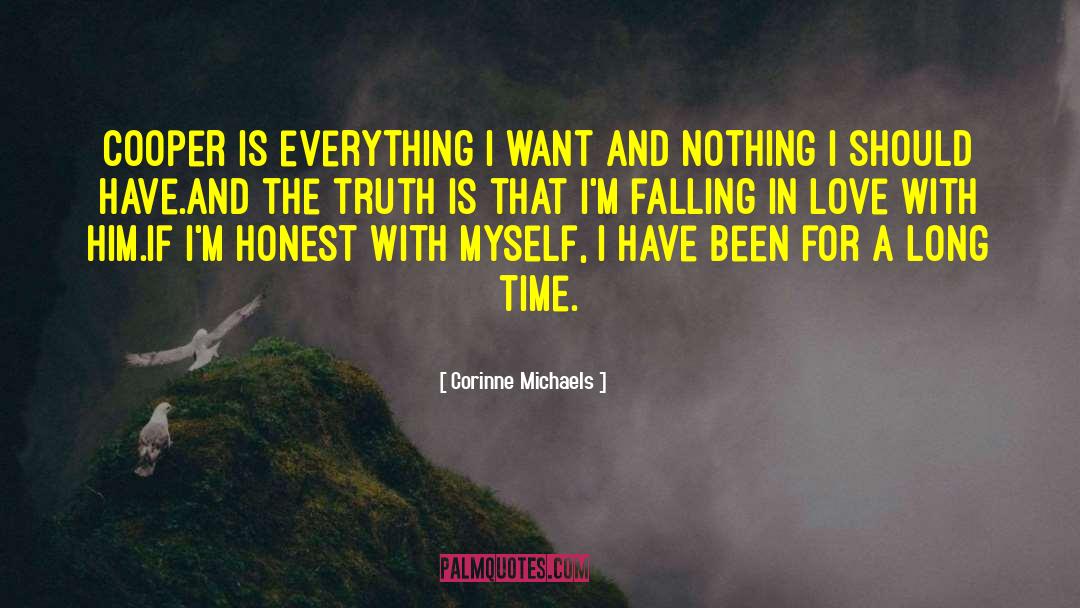 Falling In Love Vulnerability quotes by Corinne Michaels
