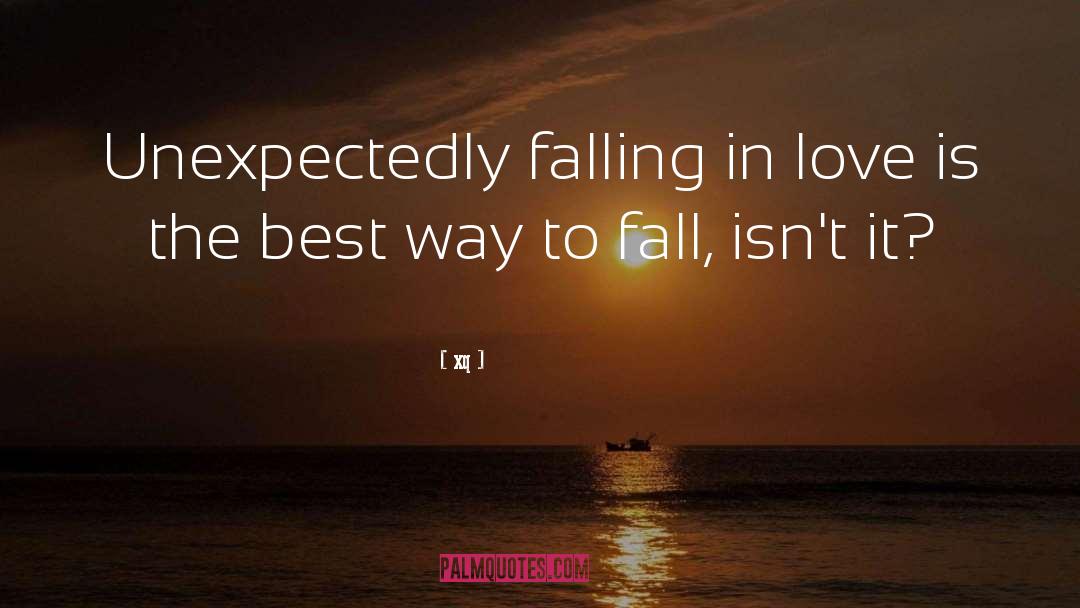 Falling In Love Vulnerability quotes by Xq
