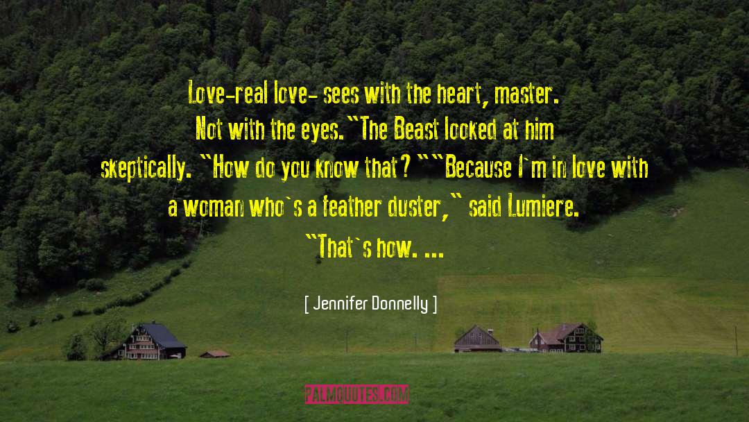 Falling In Love With A Beast quotes by Jennifer Donnelly