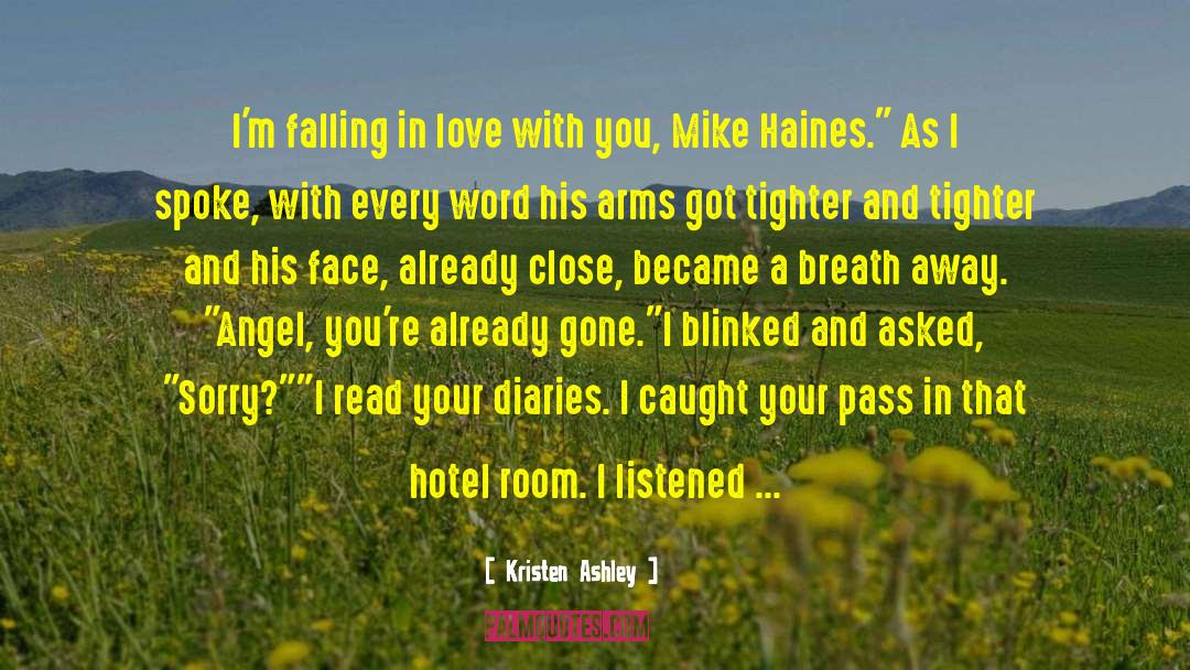 Falling In Love With You quotes by Kristen Ashley