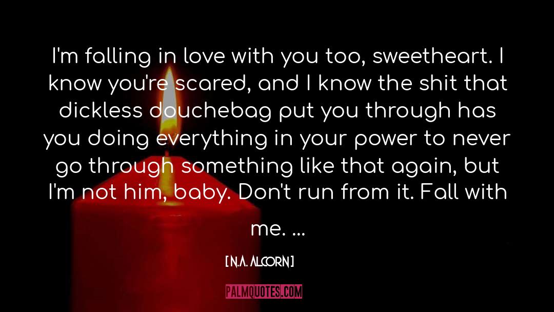 Falling In Love With You quotes by N.A. Alcorn