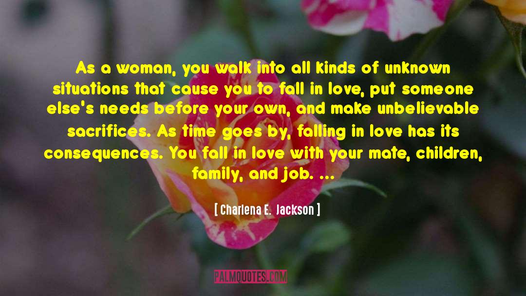 Falling In Love With Your Spouse quotes by Charlena E.  Jackson