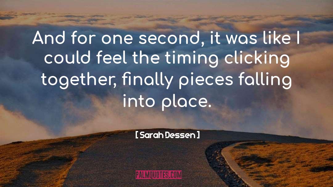 Falling Into Place quotes by Sarah Dessen