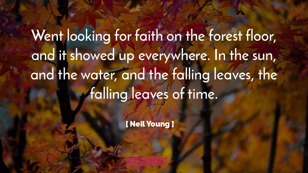 Falling Leaves quotes by Neil Young