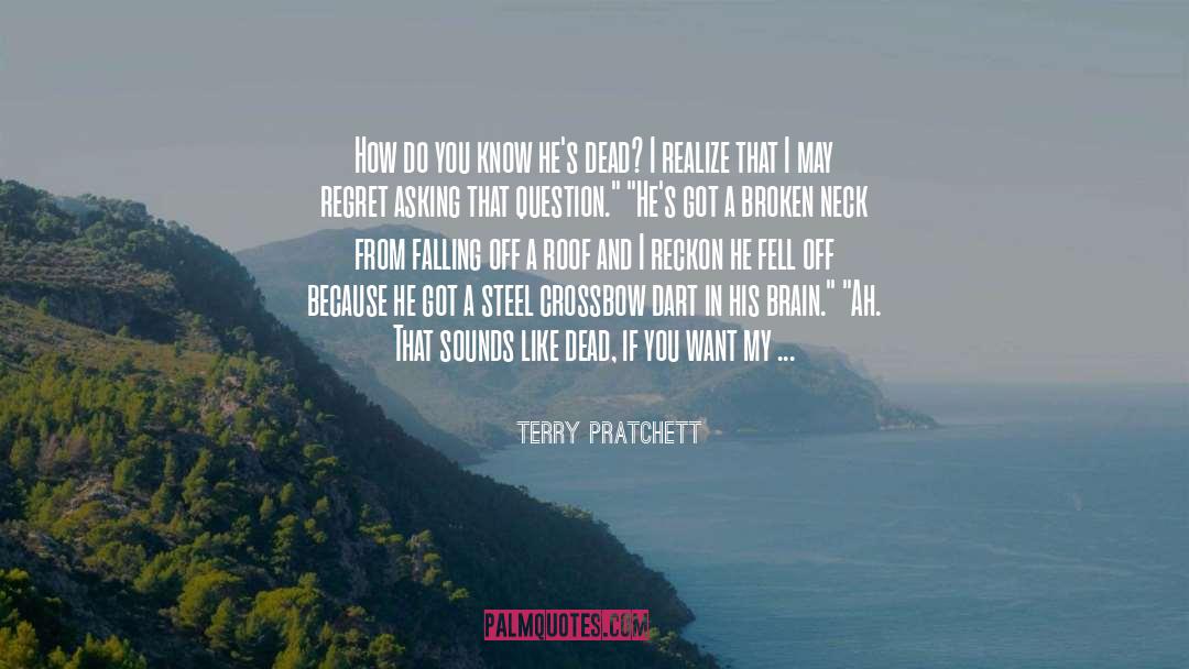 Falling Off quotes by Terry Pratchett