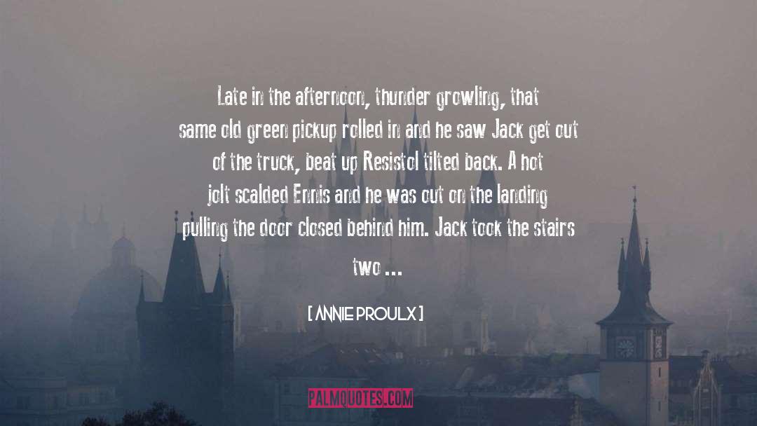 Falling Out Of Friendship quotes by Annie Proulx