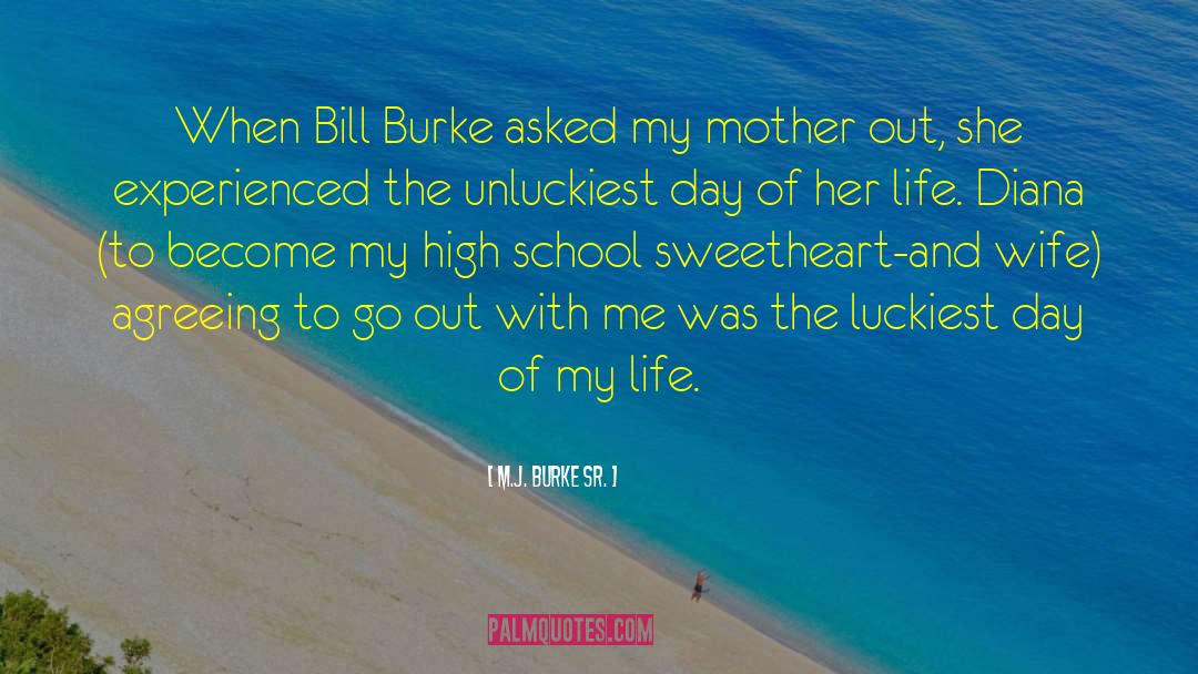 Falling Out Of Love quotes by M.J. Burke Sr.