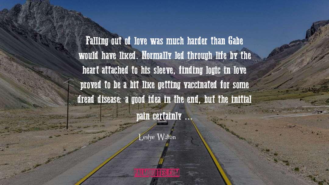 Falling Out Of Love quotes by Leslye Walton