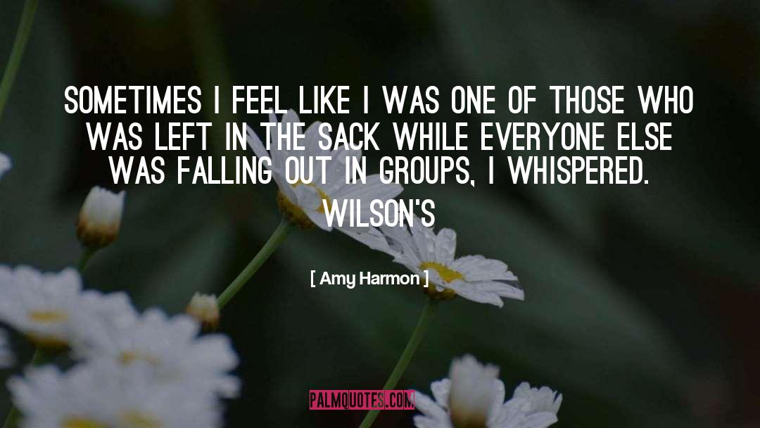 Falling Out quotes by Amy Harmon