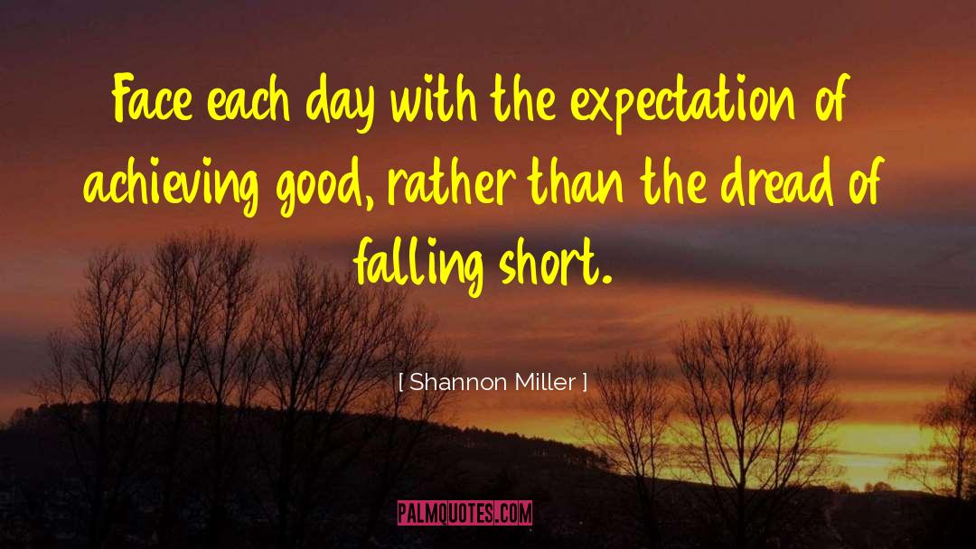 Falling Short quotes by Shannon Miller