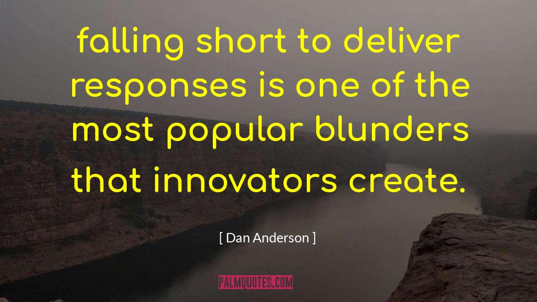 Falling Short quotes by Dan Anderson