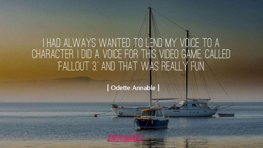 Fallout quotes by Odette Annable