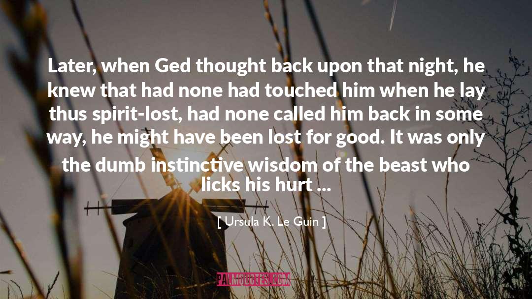 Falls Apart Hurt quotes by Ursula K. Le Guin