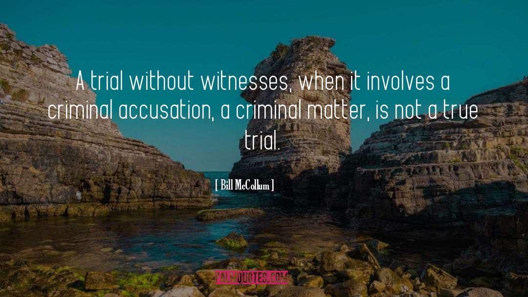 False Accusation quotes by Bill McCollum