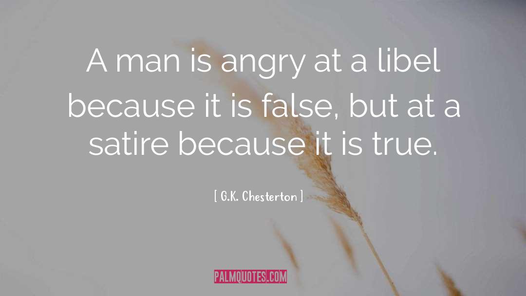 False Allegations quotes by G.K. Chesterton