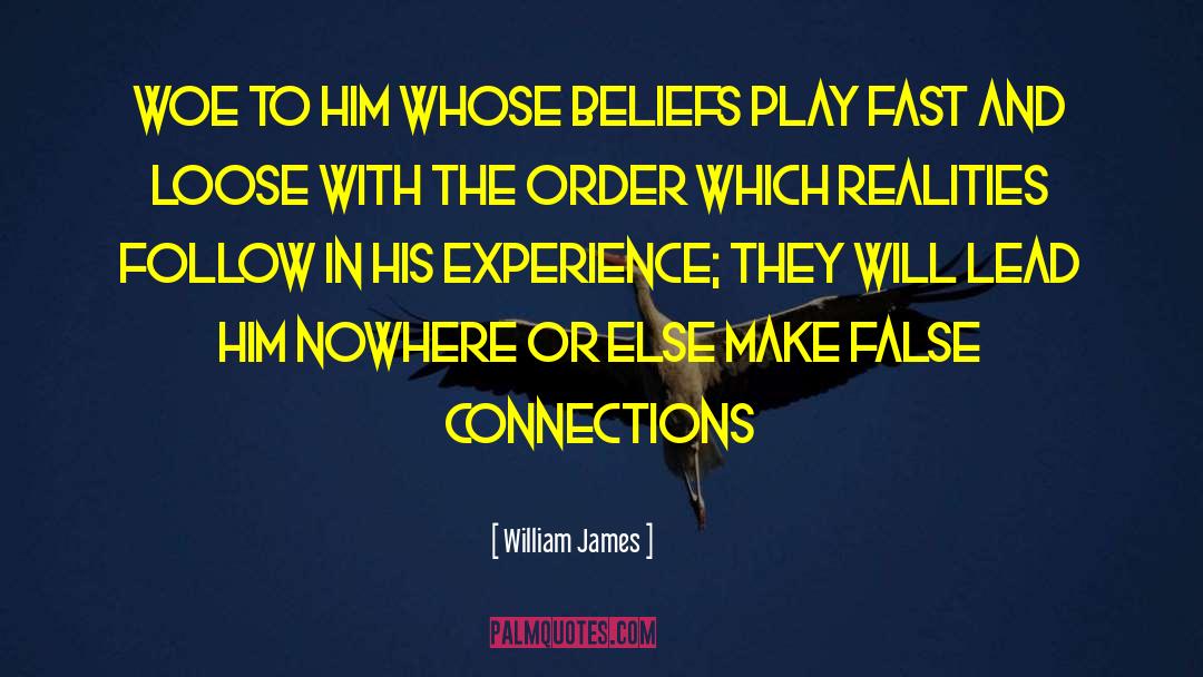 False Appearances quotes by William James