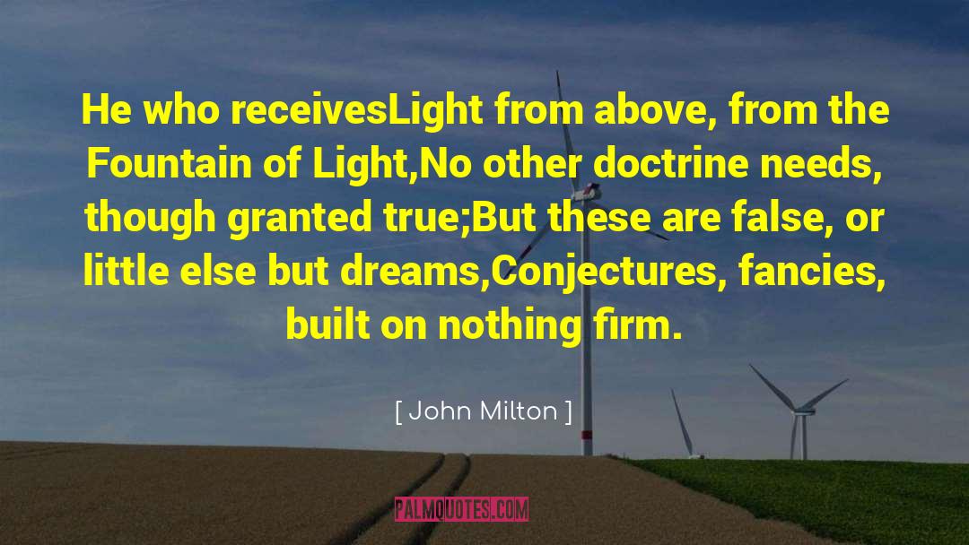 False Arches quotes by John Milton