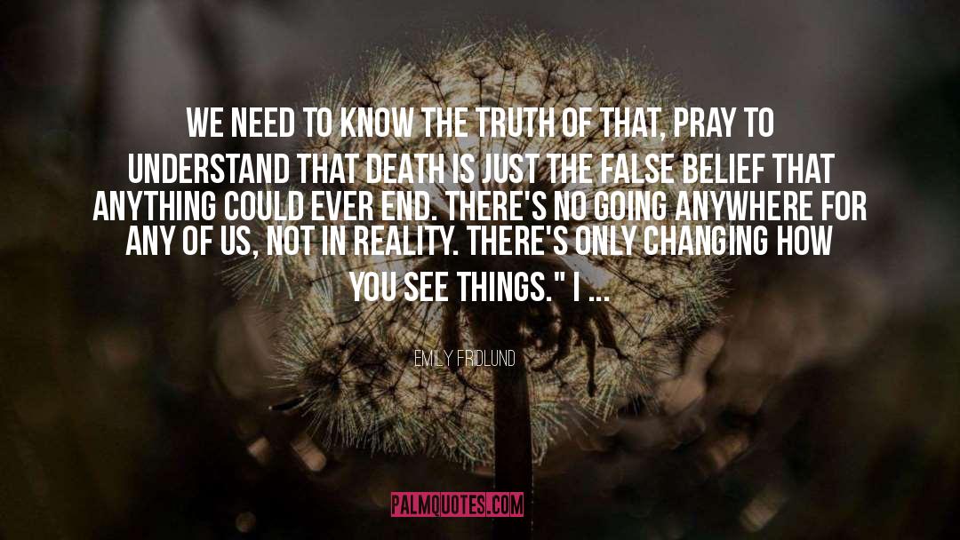 False Belief quotes by Emily Fridlund