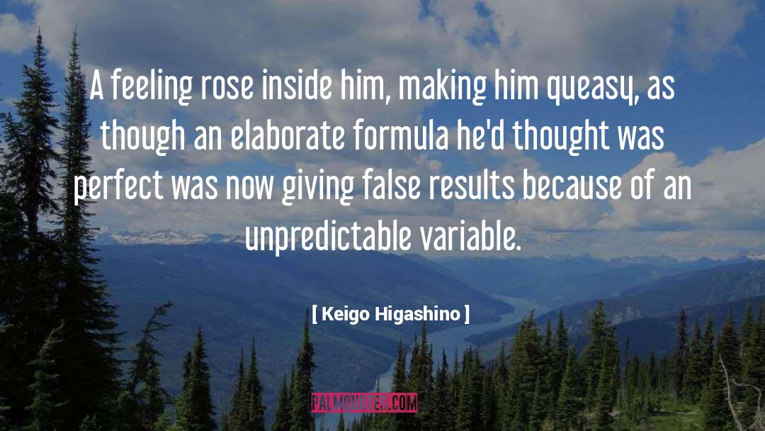 False Feeling Of Entitlement quotes by Keigo Higashino