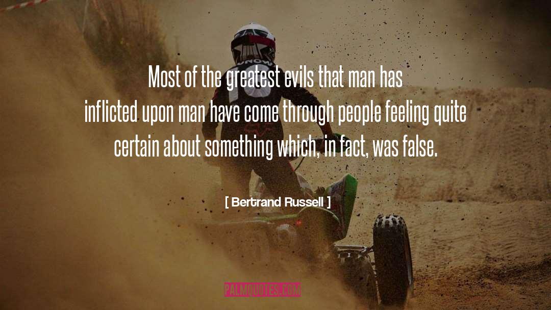 False Feeling Of Entitlement quotes by Bertrand Russell