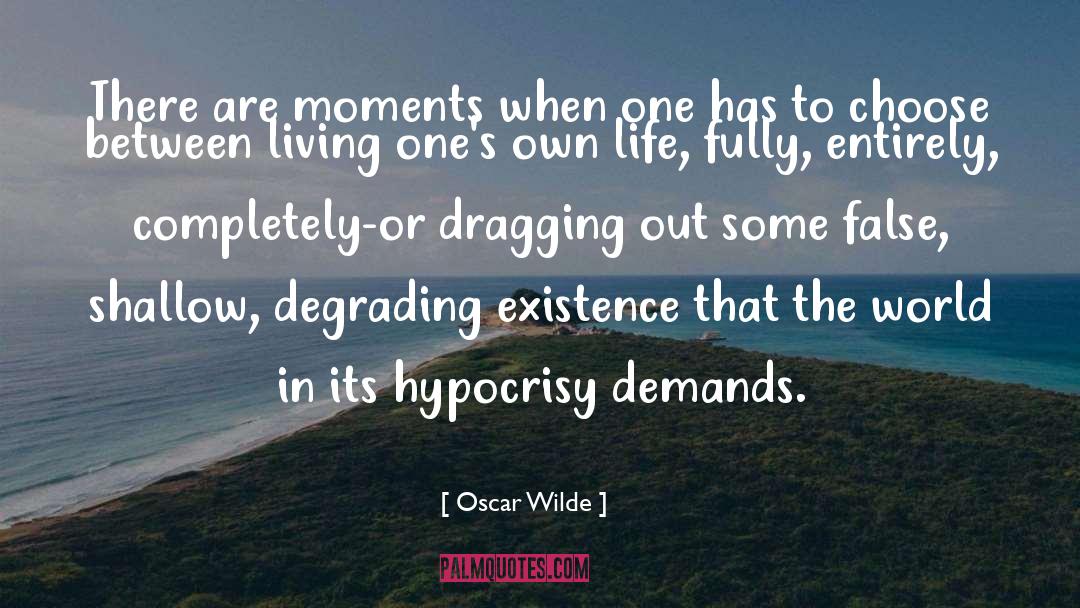 False Flag Operations quotes by Oscar Wilde