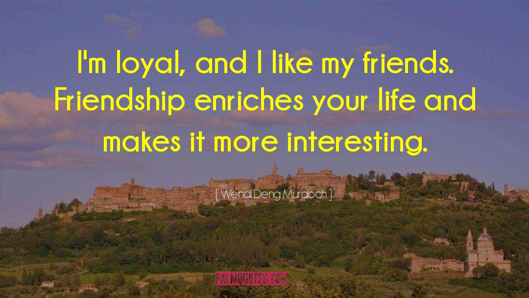 False Friendship quotes by Wendi Deng Murdoch