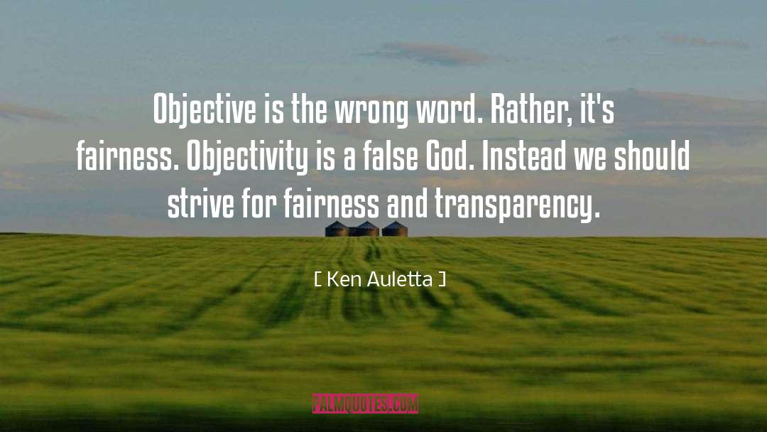 False Gods quotes by Ken Auletta