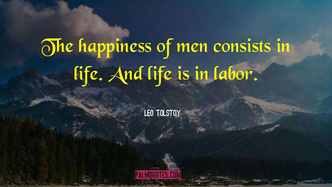 False Happiness quotes by Leo Tolstoy