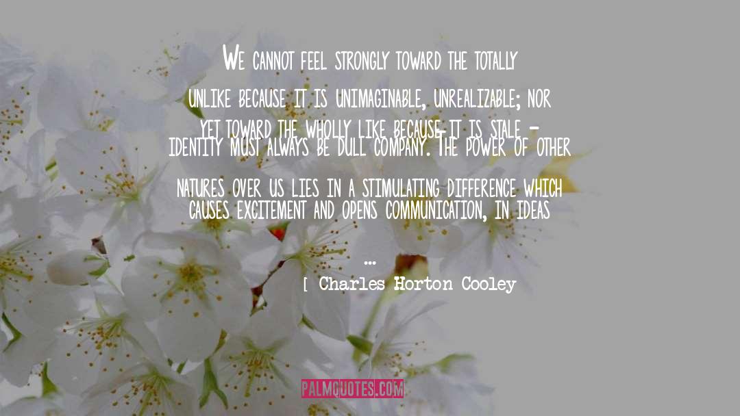 False Identity quotes by Charles Horton Cooley
