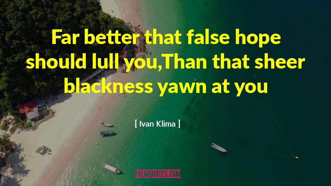 False Investigation quotes by Ivan Klima