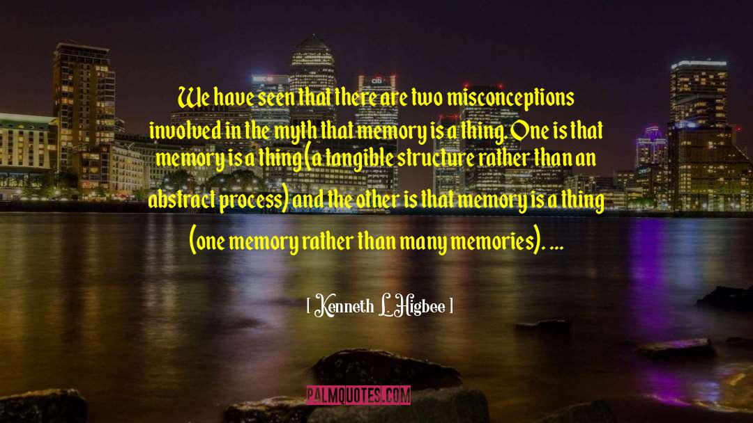 False Memory Myth quotes by Kenneth L. Higbee