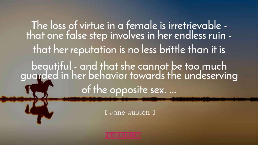 False Modesty quotes by Jane Austen