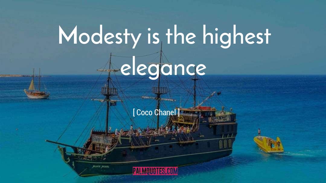 False Modesty quotes by Coco Chanel