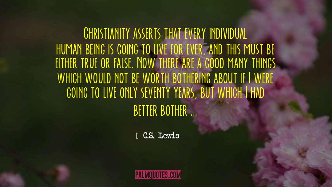 False News quotes by C.S. Lewis