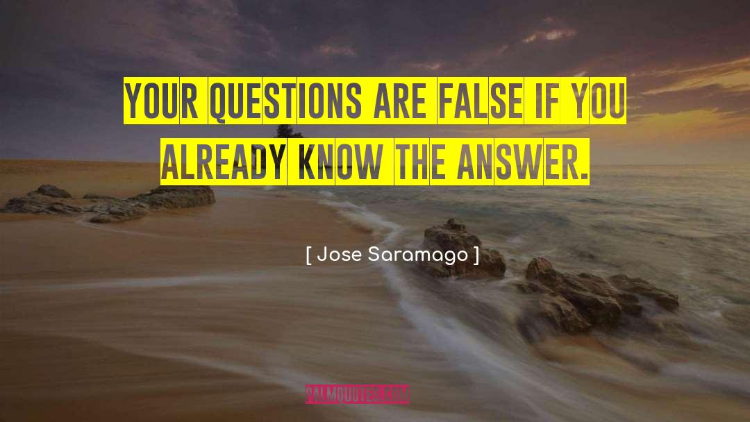 False Prophets quotes by Jose Saramago