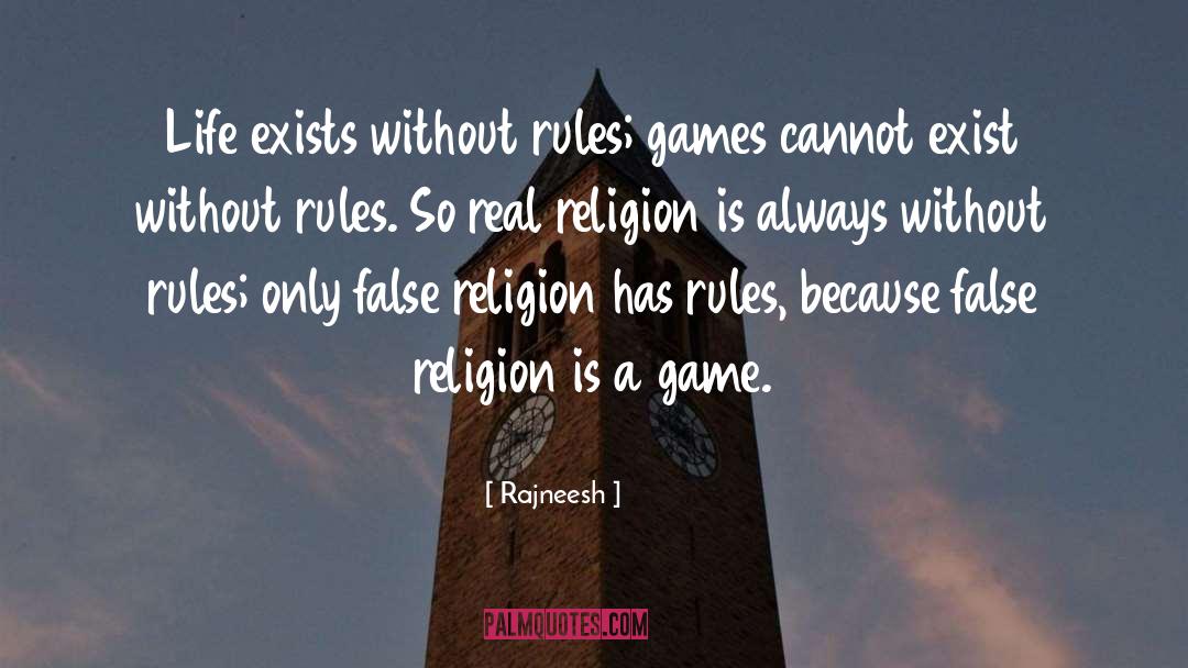 False Salvation quotes by Rajneesh