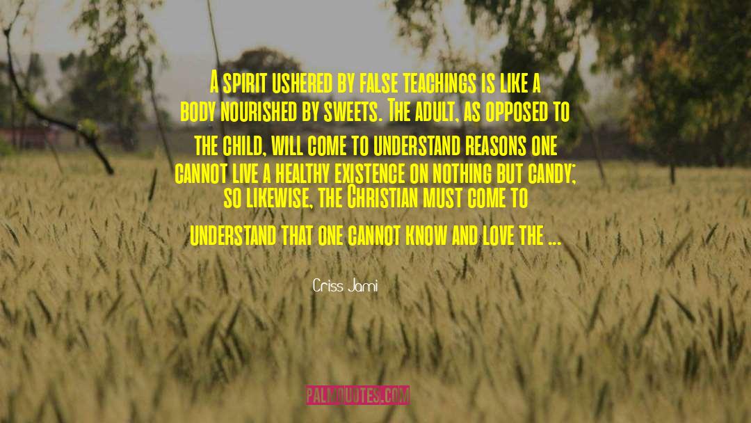 False Teachings quotes by Criss Jami