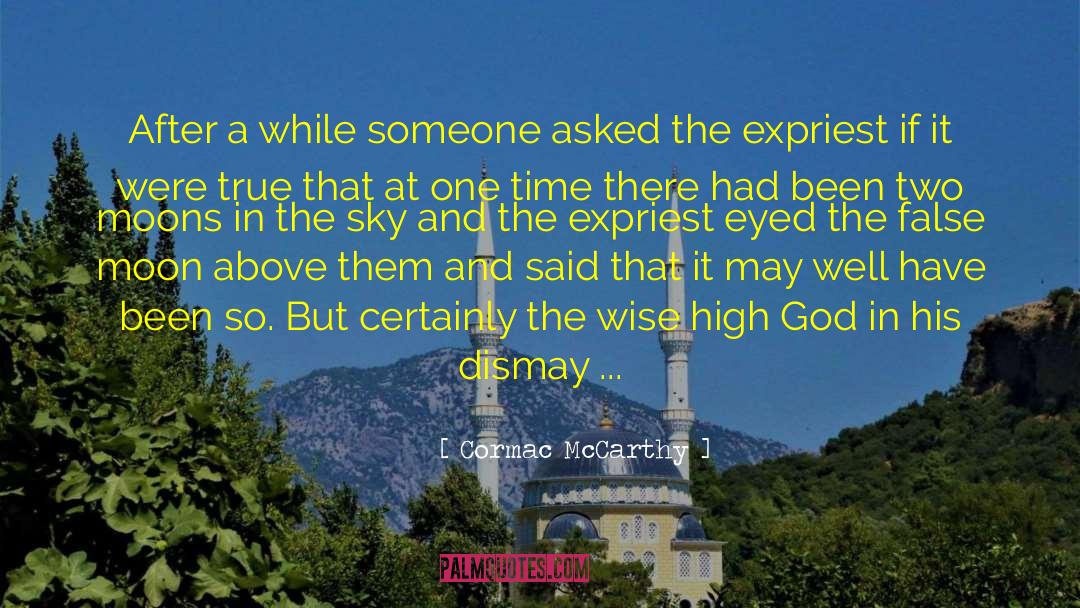 False Testimony quotes by Cormac McCarthy