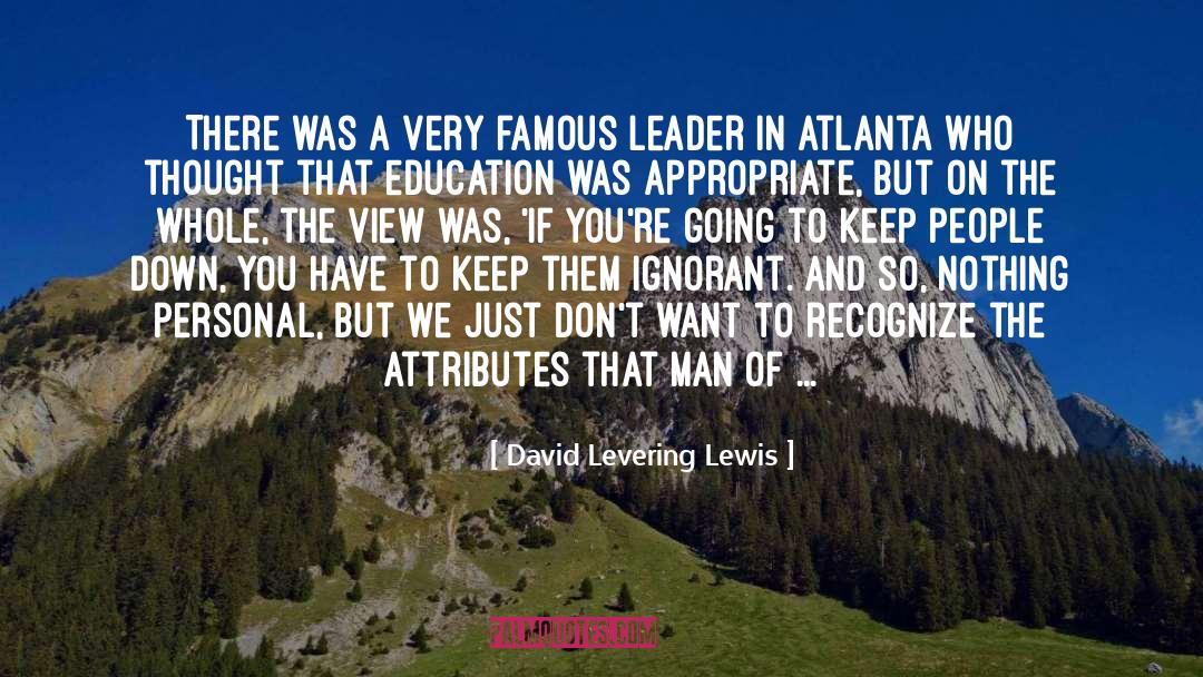 False View quotes by David Levering Lewis