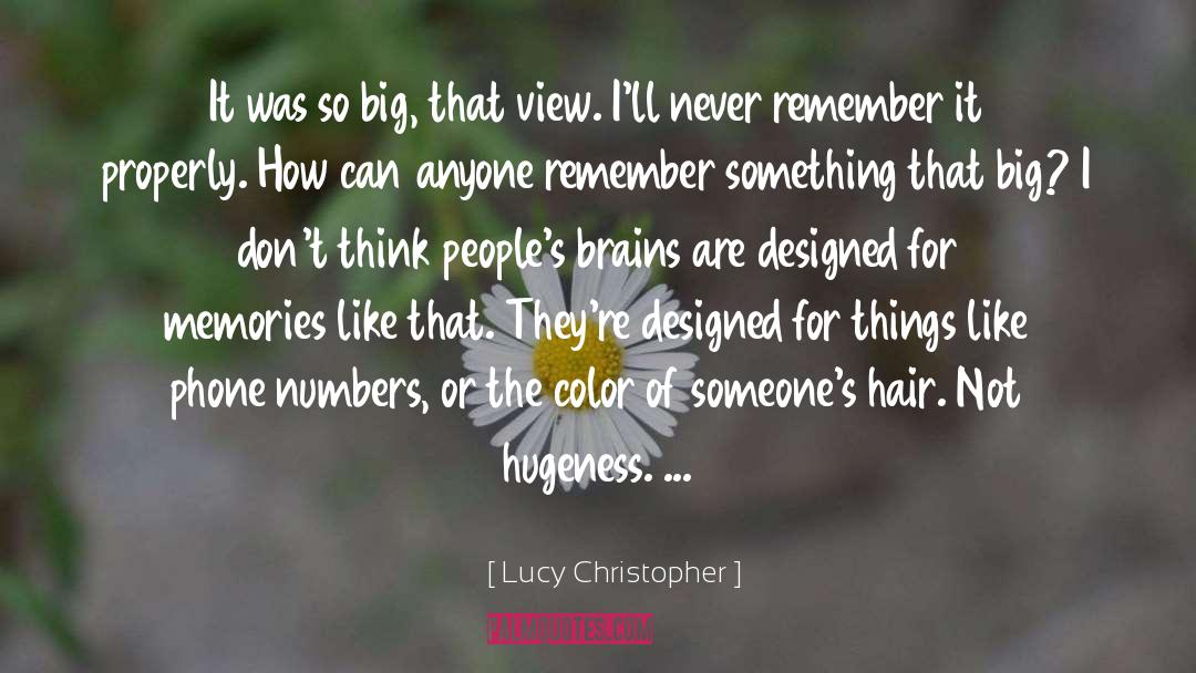 False View quotes by Lucy Christopher