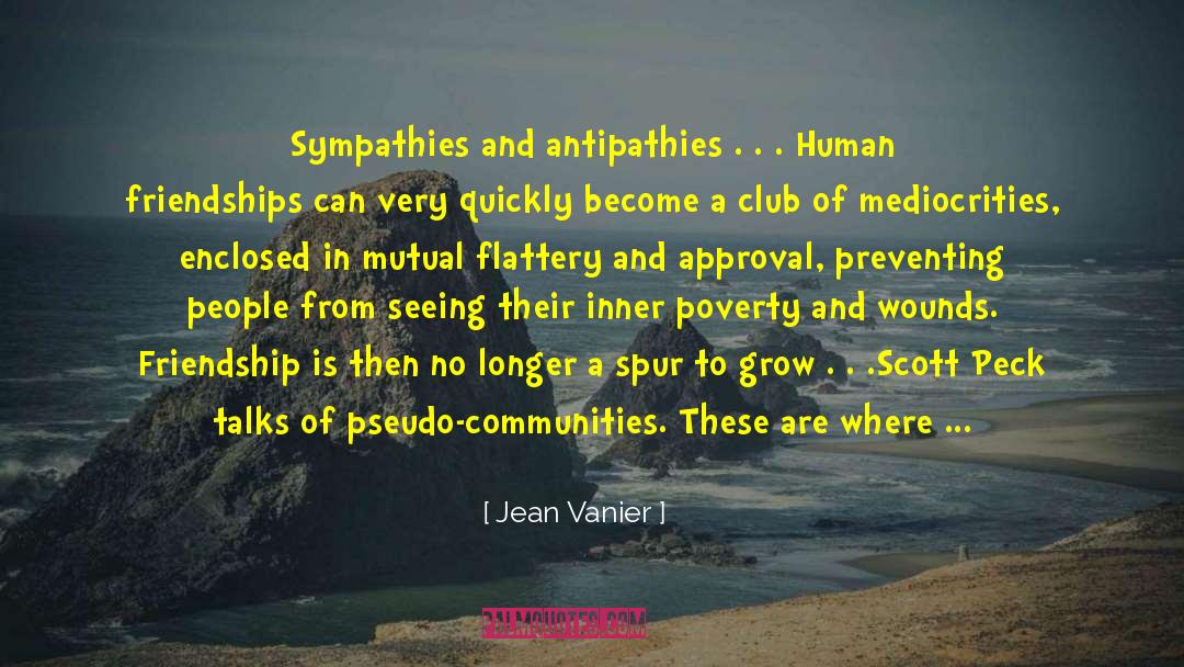 Falsehood quotes by Jean Vanier