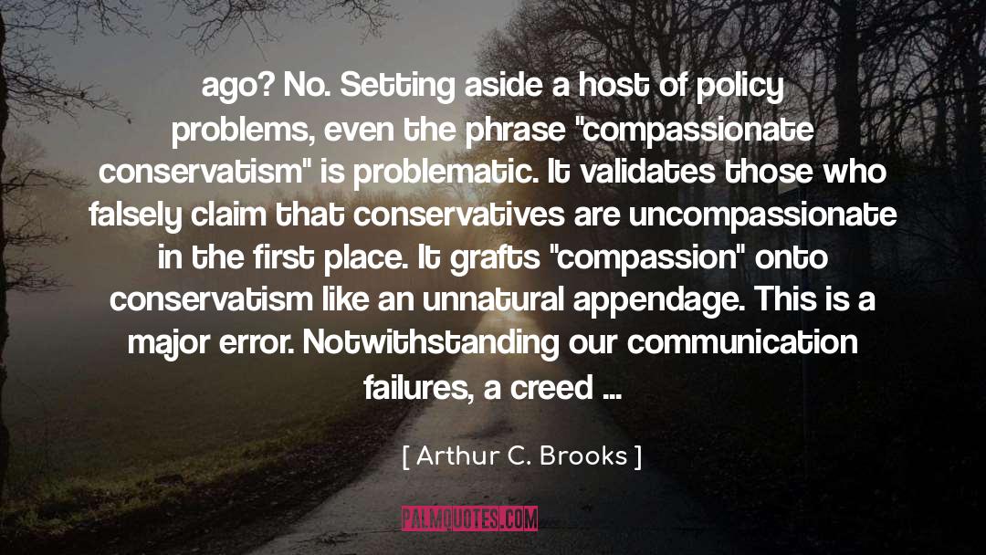 Falsely Accused quotes by Arthur C. Brooks