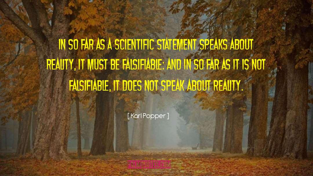 Falsifiable quotes by Karl Popper