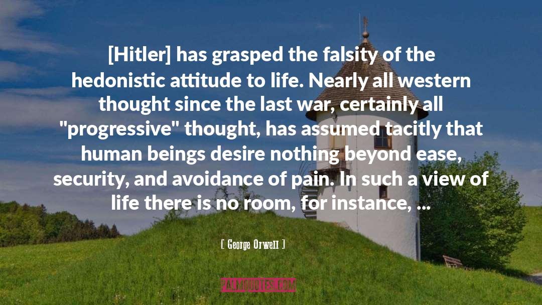 Falsity quotes by George Orwell