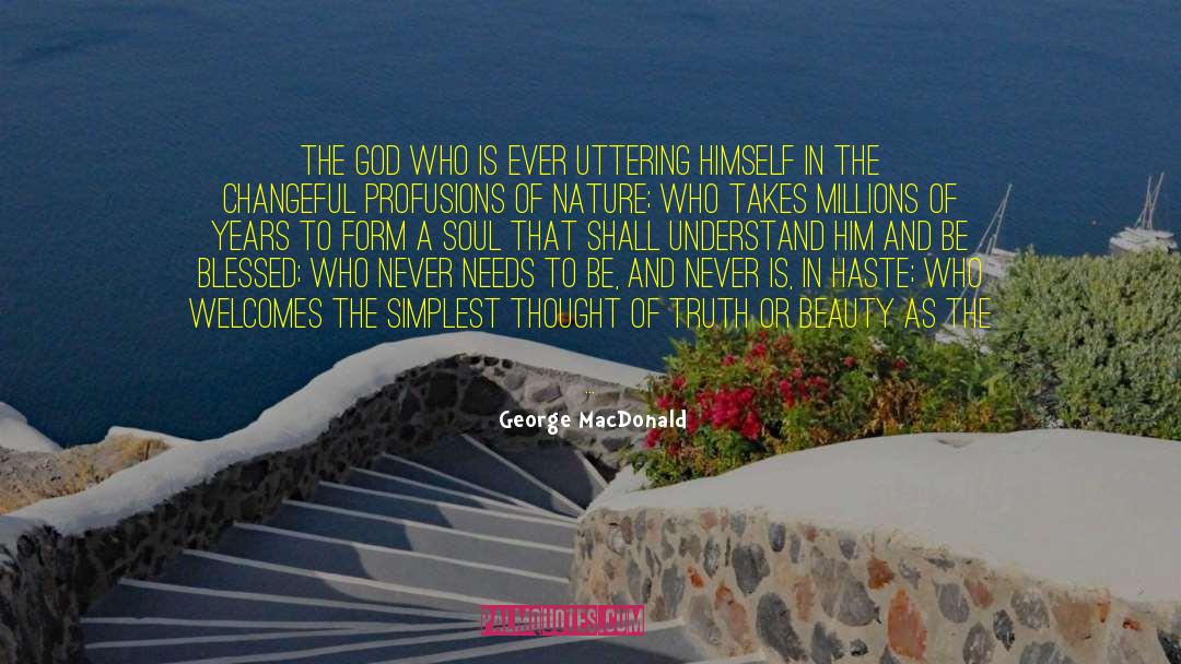 Faltering quotes by George MacDonald