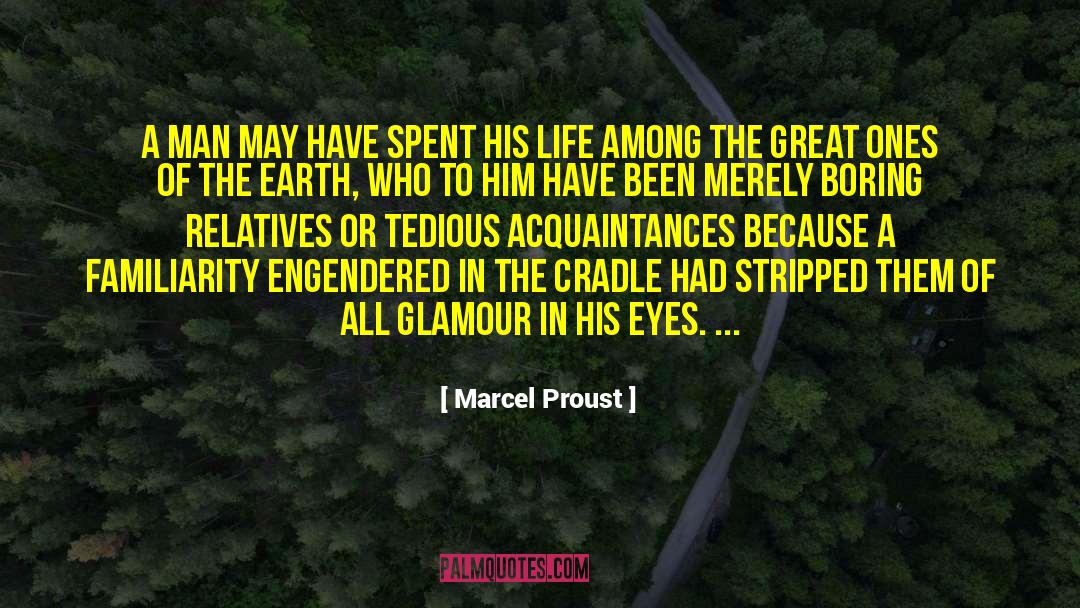 Familiarity quotes by Marcel Proust